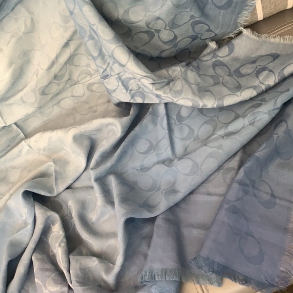 NWT Coach Oversized Signature Print Scarf - Picture 11 of 11